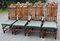 Oak Refectory Table with 8 Dining Chairs, 1960s, Set of 9 6