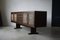 Danish Modern Low Sideboard in Oak with Ceramic Front from Skovby, 1970s 4