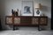 Danish Modern Low Sideboard in Oak with Ceramic Front from Skovby, 1970s, Image 2