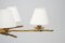 Vergoldete Bronze Deckenlampe im Stil von Garouste & Bonetti 6