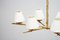 Lampada da soffitto in bronzo placcato in oro nello stile di Garouste & Bonetti, Immagine 8