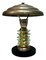 Art Deco Brass and Crystal Table Lamp, 1950s, Image 4