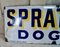 Vintage Werbeschild für Spratt's Dog Cakes 2