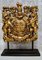 Victorian Cast Iron Royal Coat of Arms on Stand 7