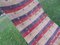 Vintage Turkish Striped Kilim Runner Rug, Image 12