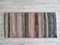 Vintage Anatolian Striped Kilim Runner Rug, Image 2