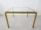 Coffee Table in Embossed Brass, 1970s 5