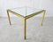 Coffee Table in Embossed Brass, 1970s 3