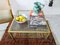 Coffee Table in Embossed Brass, 1970s 19