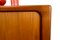 Danish Teak Sideboard with Tambour Doors from Dyrlund, 1970s, Image 4