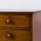Victorian Bow Fronted Chest of Drawers 11