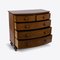 Victorian Bow Fronted Chest of Drawers 6