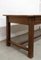 French Provincial Oak and Poplar Farm or Refectory Table, Late 19th-Century 8