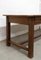 French Provincial Oak and Poplar Farm or Refectory Table, Late 19th-Century, Image 8