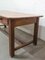 French Provincial Oak and Poplar Farm or Refectory Table, Late 19th-Century, Image 5