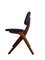 Vintage Teak Scissor Chair by Louis Van Teeffelen for Webe, 1960s 3