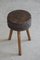 Swedish Primitive Stools in Solid Wood, Early 20th-Century, Set of 2 16