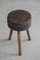 Swedish Primitive Stools in Solid Wood, Early 20th-Century, Set of 2 6