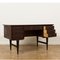 Mid-Century Palisander Schreibtisch 11