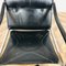 Black Leather Lounge Chair by Tim Bates for Pieff, 1970s, Image 15
