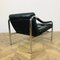 Black Leather Lounge Chair by Tim Bates for Pieff, 1970s 10