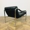 Black Leather Lounge Chair by Tim Bates for Pieff, 1970s, Image 10