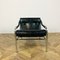 Black Leather Lounge Chair by Tim Bates for Pieff, 1970s, Image 4