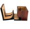 PJ Box Sculpture in Cocobolo Rosewood and Ebony with Birds Eye Maple Interior 4
