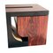 Sculpture PJ Box en Palissandre Cocobolo et Ébène avec Intérieur en Érable 3