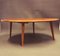 Large Oak Round Coffee Table from from H. Pander & Zn., the Netherlands, 1950s 7
