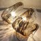 Lámparas de mesa Oyster de cristal de Murano Mazzega, años 60. Juego de 2, Imagen 14