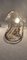 Lampade da tavolo Oyster in vetro di Murano Mazzega, anni '60, set di 2, Immagine 7