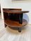 Sofá o mesa auxiliar Art Déco de chapa de nogal, Francia, años 30, Imagen 15
