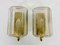 Brass and Glass Wall Lights by Limburg, 1970s, Germany, Set of 2, Image 3