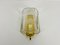 Brass and Glass Wall Lights by Limburg, 1970s, Germany, Set of 2, Image 8