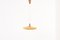 Lámpara colgante grande de sisal de Temde Leuchten, años 50, Imagen 3