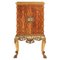 Antique Walnut and Gilt Cabinet on Stand, Image 1