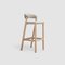 Gray Oslo Stool & Chair by Pepe Albargues, Set of 2 3