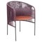 Violet & Orange Caribe Dining Chair by Sebastian Herkner, Image 1