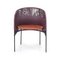 Violet & Orange Caribe Dining Chair by Sebastian Herkner 3