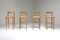 Sgabelli da bar Carimate di Vico Magistretti per Artemide, set di 4, Immagine 4