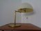 Adjustable Brass & Plastic Desk Lamp from Staff, 1960s, Image 1