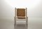 White Oak Low Seat Lounge Chair in Sisal Rope with Footstool in the Style of Charlotte Perriand, 1960s 10