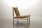 White Oak Low Seat Lounge Chair in Sisal Rope with Footstool in the Style of Charlotte Perriand, 1960s 5