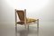 White Oak Low Seat Lounge Chair in Sisal Rope with Footstool in the Style of Charlotte Perriand, 1960s, Image 7