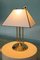 Vintage Regency Style Glass & Brass Desk Lamp, 1970s 13