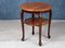 Vintage Round Side Table in Mahogany, Image 1