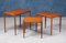 Satztische aus Teak, Dänemark, 1960er, 3er Set 1