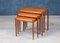 Nesting Tables in Teak, Denmark, 1960s, Set of 3, Image 3