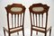Antique Edwardian Inlaid Side Chairs, Set of 2, Image 10